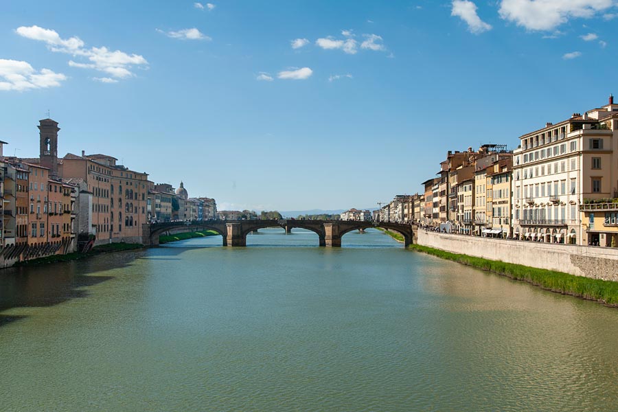 Panorama sull'Arno, Firenze